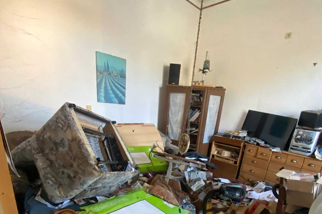 Entrümpelung vorher